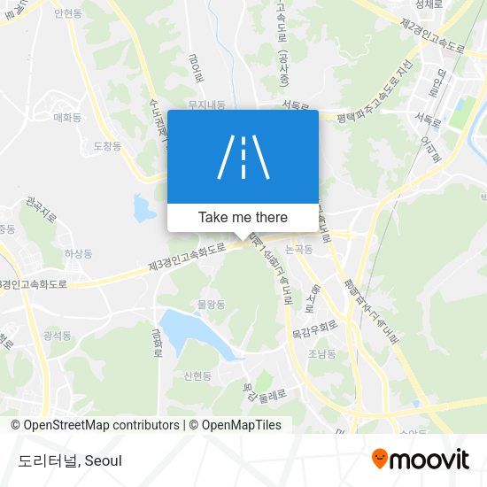 도리터널 map
