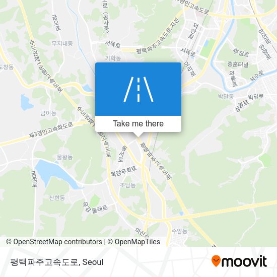 평택파주고속도로 map