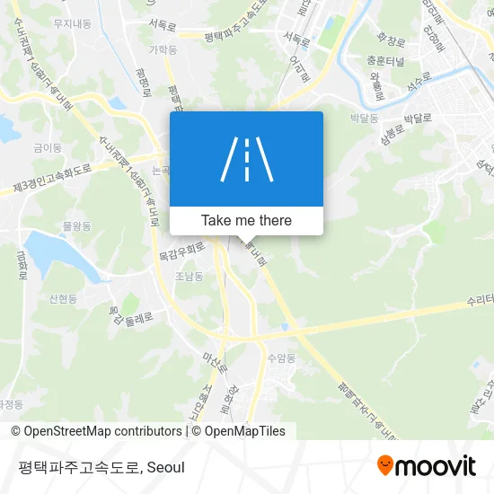 평택파주고속도로 map