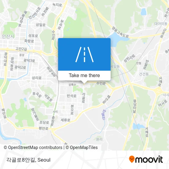 각골로8안길 map