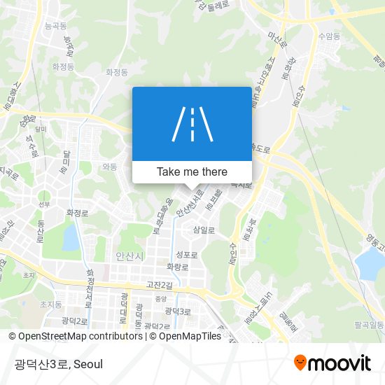 광덕산3로 map