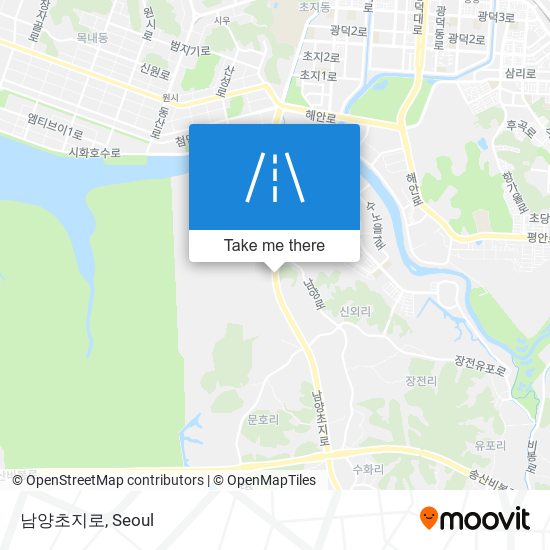 남양초지로 map