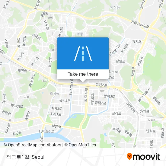 적금로1길 map