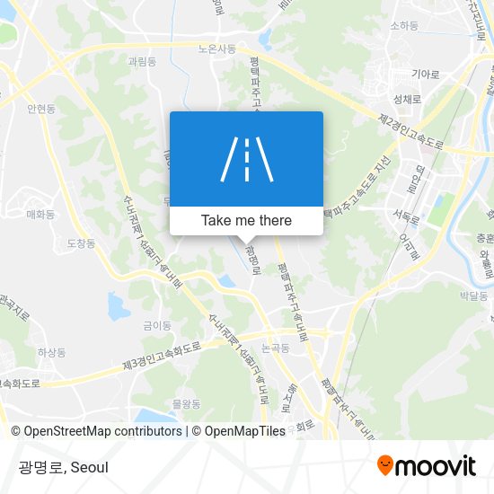 광명로 map