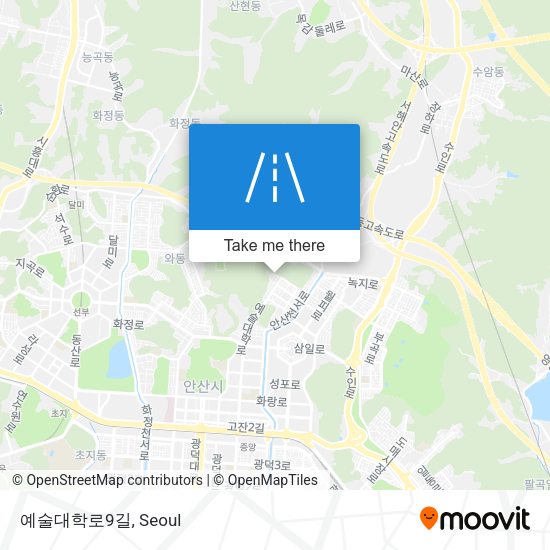 예술대학로9길 map