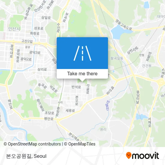 본오공원길 map