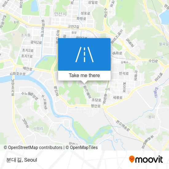 분대길 map