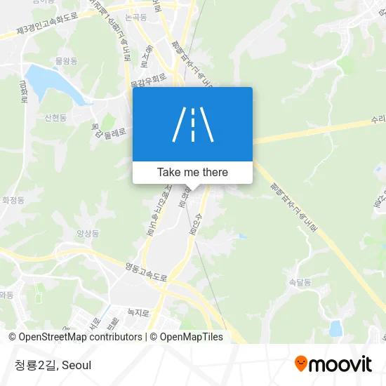 청룡2길 map