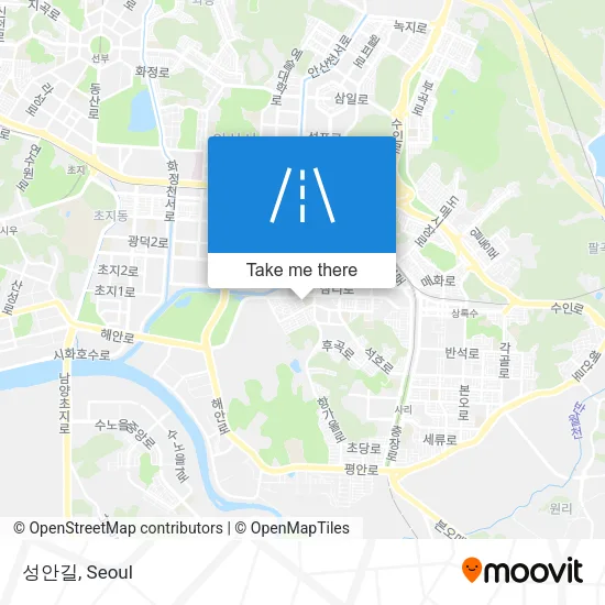 성안길 map