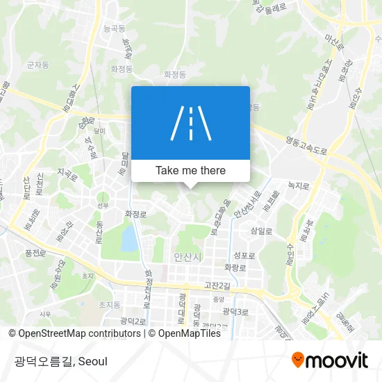 광덕오름길 map
