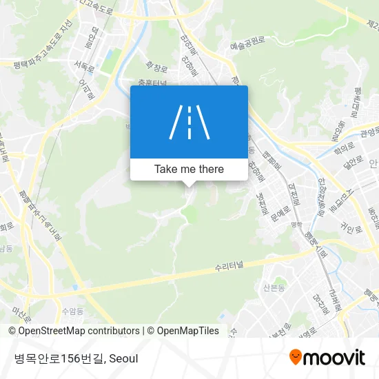 병목안로156번길 map