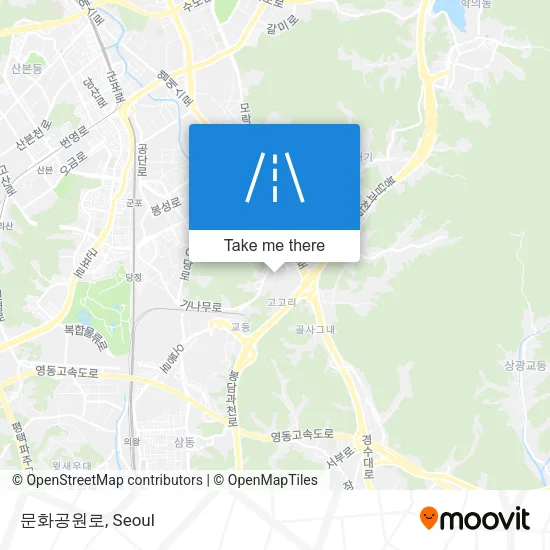 문화공원로 map