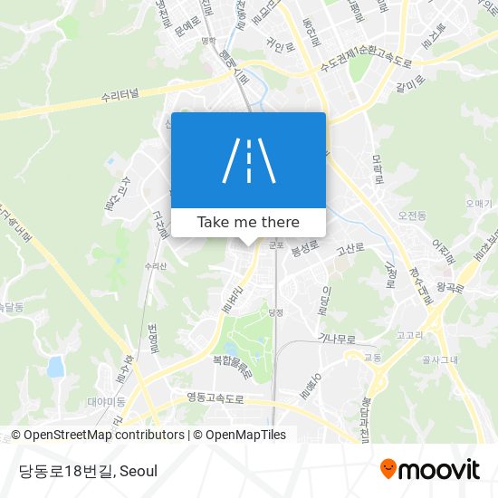 당동로18번길 map