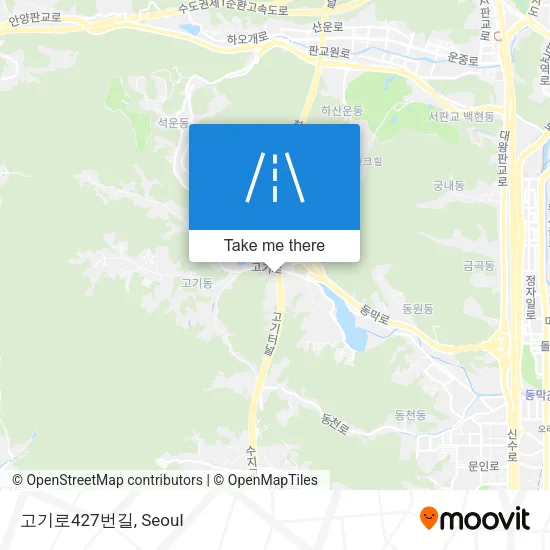 고기로427번길 map