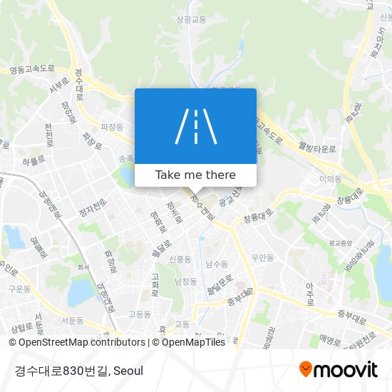 경수대로830번길 map