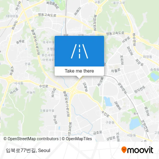 입북로77번길 map