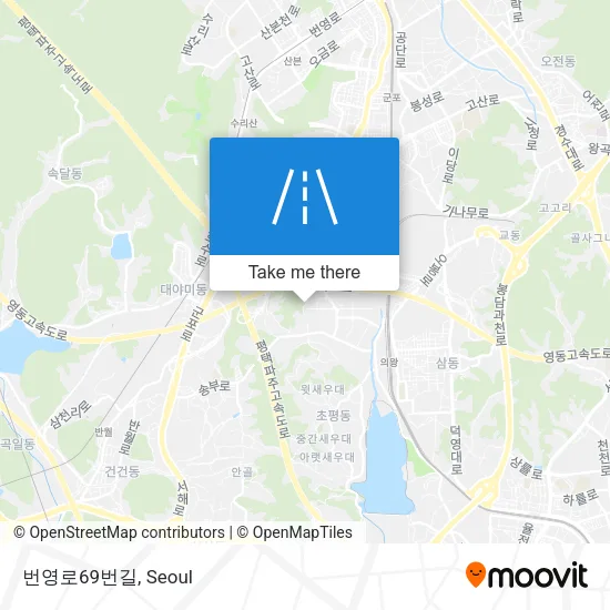 번영로69번길 map