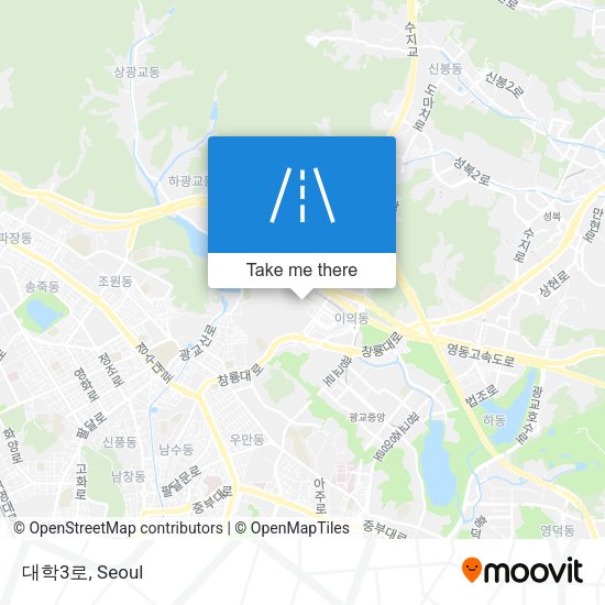 대학3로 map