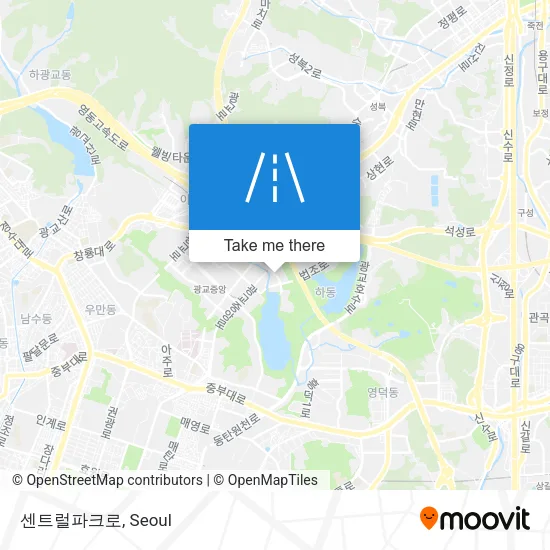 센트럴파크로 map