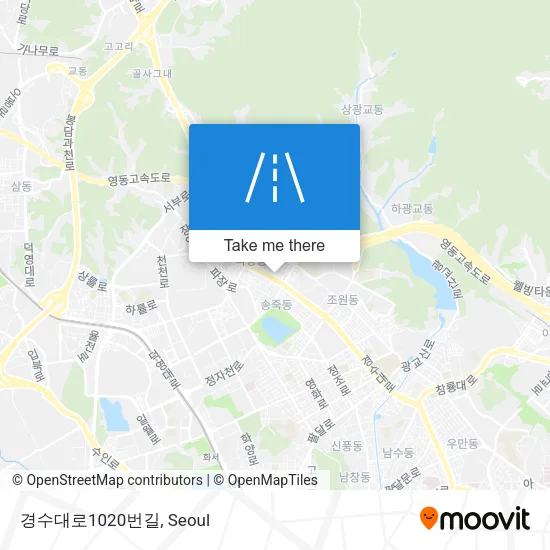 경수대로1020번길 map