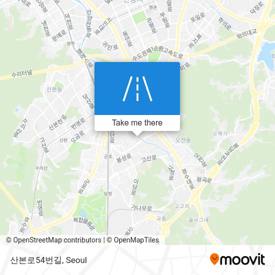 산본로54번길 map