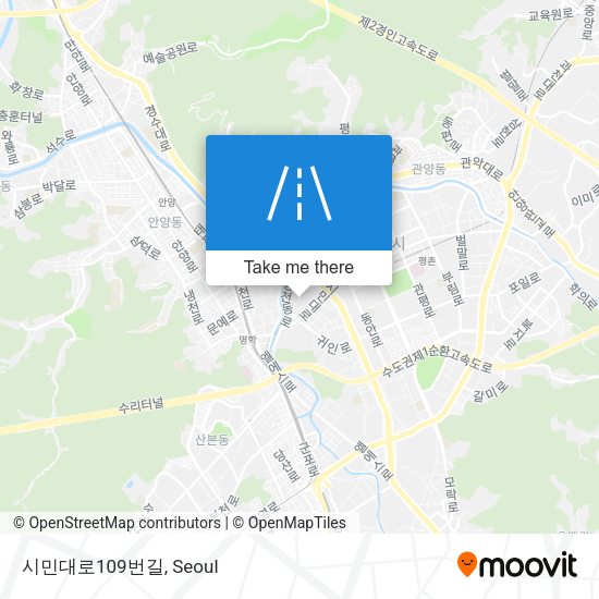 시민대로109번길 map