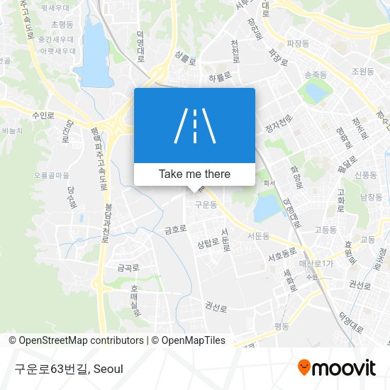 구운로63번길 map