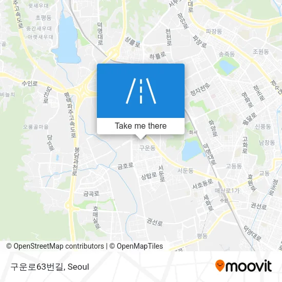 구운로63번길 map