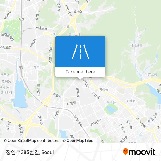장안로385번길 map