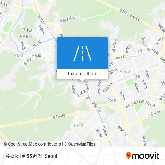 수리산로55번길 map