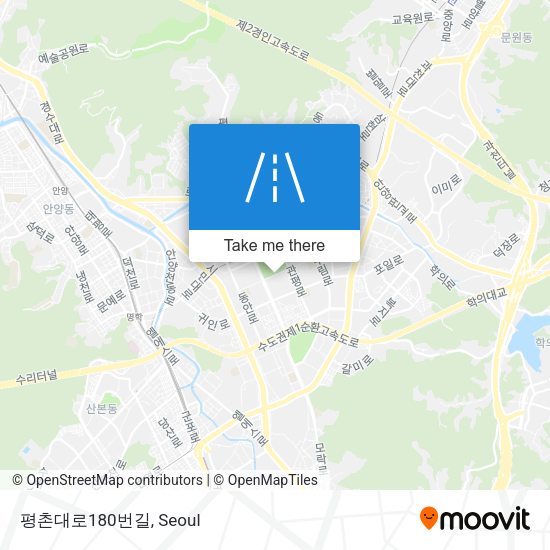 평촌대로180번길 map