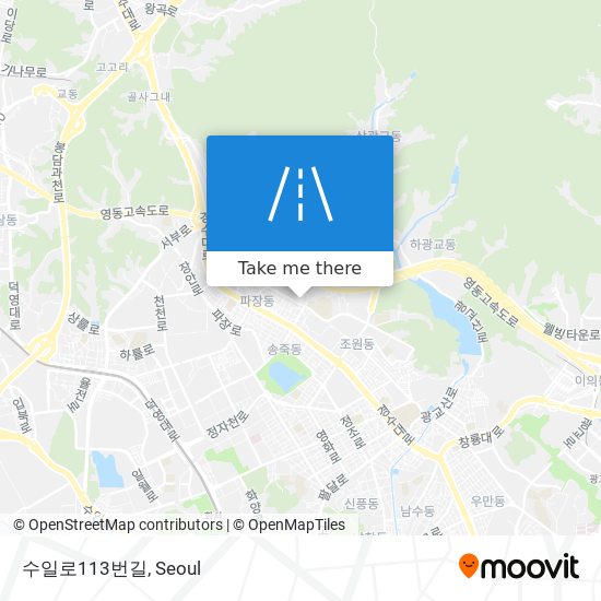 수일로113번길 map