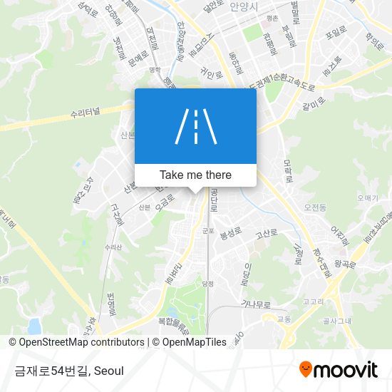 금재로54번길 map