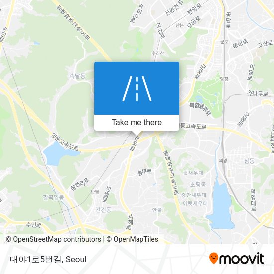 대야1로5번길 map
