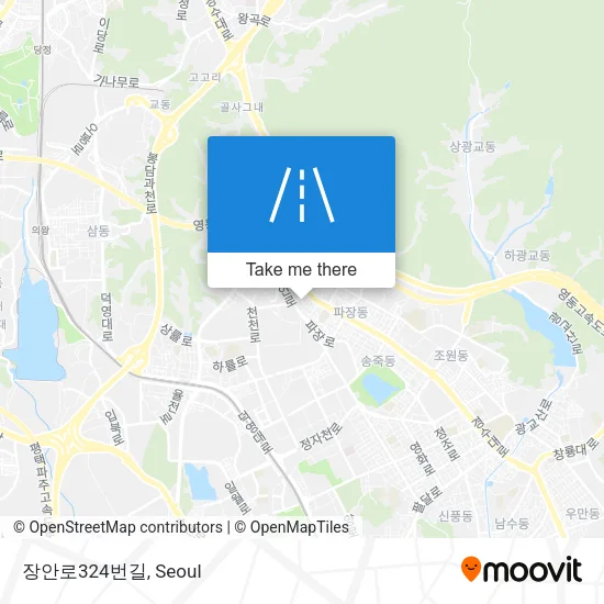 장안로324번길 map