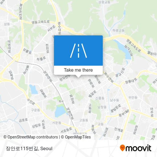 장안로115번길 map