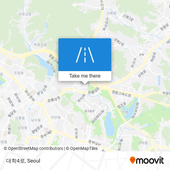 대학4로 map