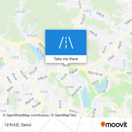 대학4로 map