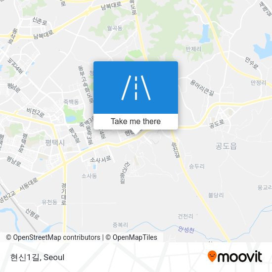 현신1길 map