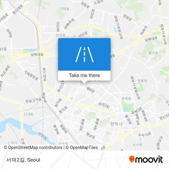 서재2길 map