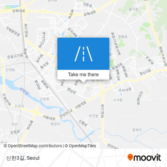 신한3길 map