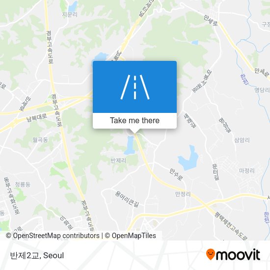 반제2교 map