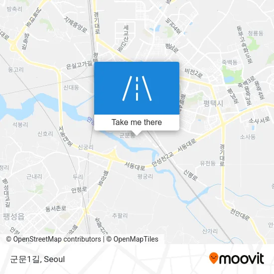 군문1길 map