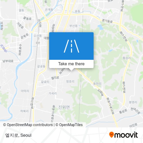 엘지로 map