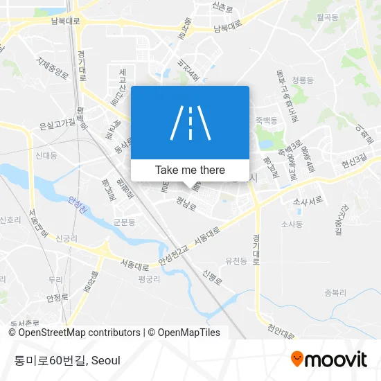통미로60번길 map