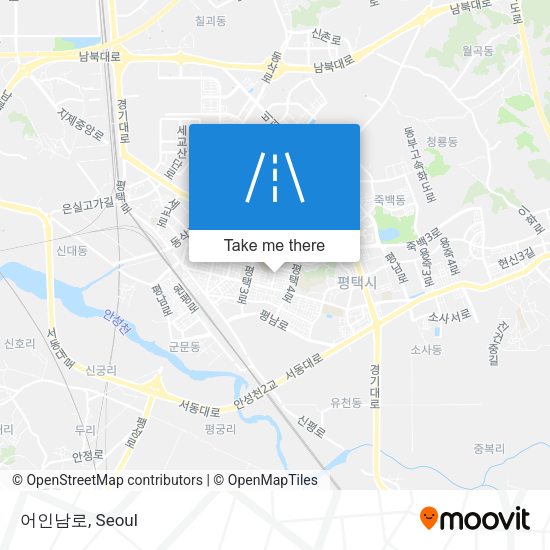어인남로 map