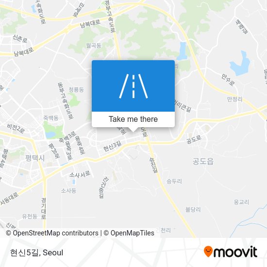 현신5길 map