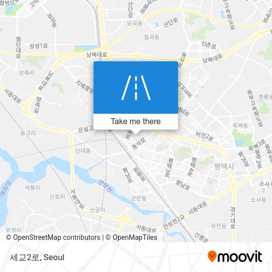세교2로 map