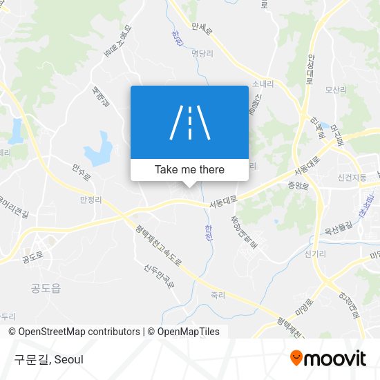 구문길 map