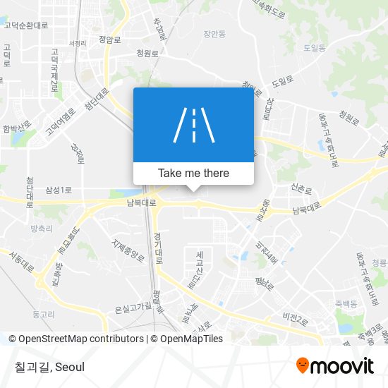 칠괴길 map